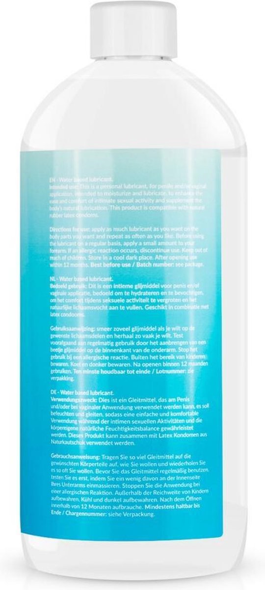EasyGlide - Glijmiddel op waterbasis 1000 ML