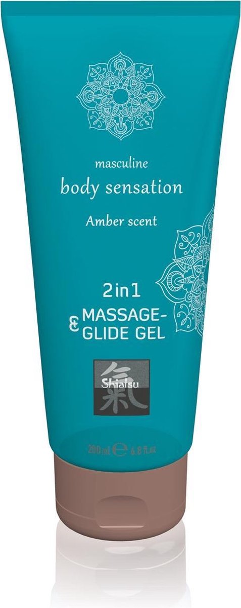 Shiatsu Massage- & Glide Gel 2 in 1 - Amber