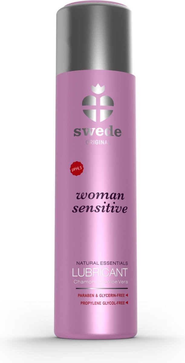 Swede Woman Sensitive Waterbasis Glijmiddel - 120ml