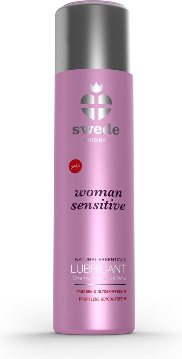 Swede Woman Sensitive Waterbasis Glijmiddel - 60ml