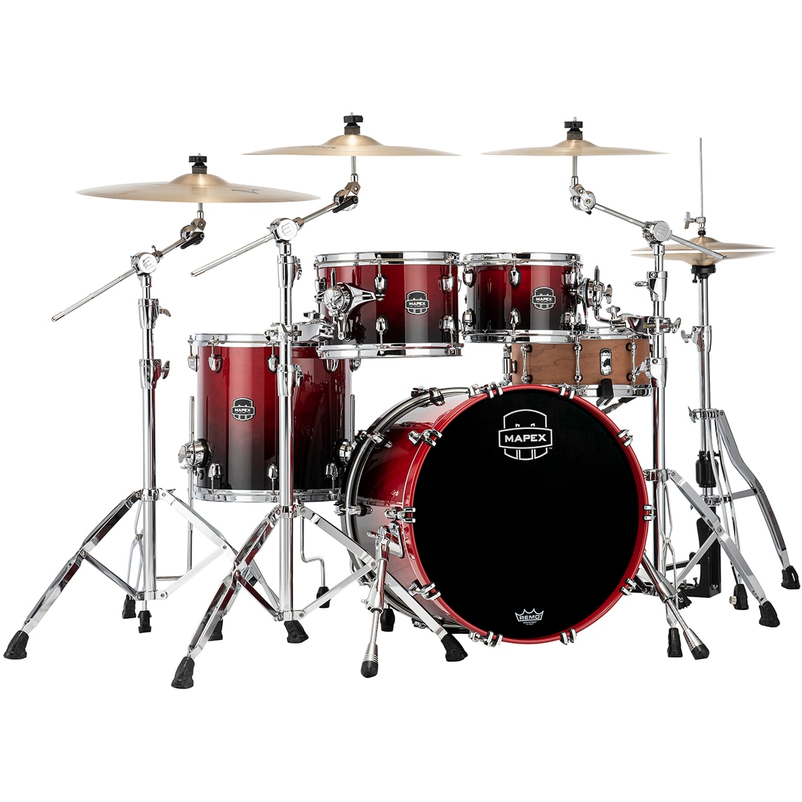 Mapex Saturn SR504XRQ Scarlet Fade 4-delige shellset