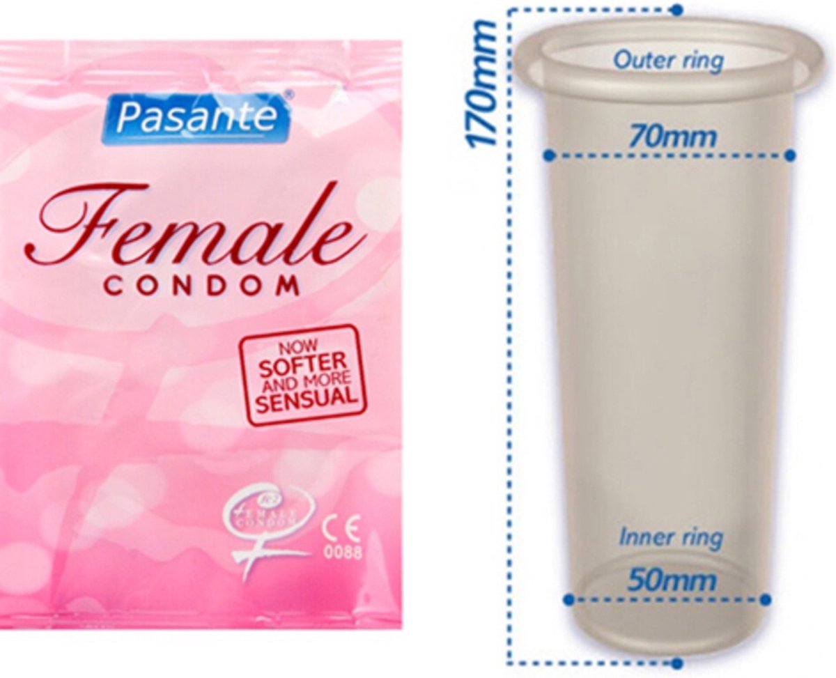 Pasante Vrouwen Condoom 3st