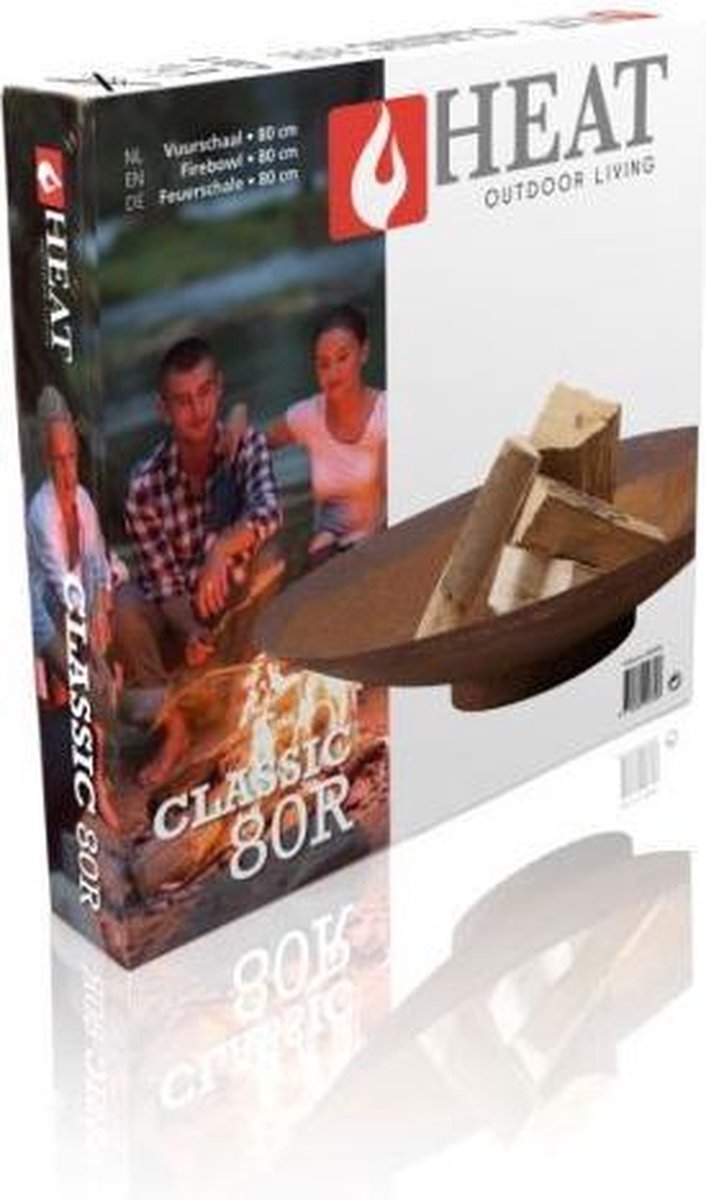 2L Home & Garden Vuurschaal Classic Ø 60 (Roest) - Bruin