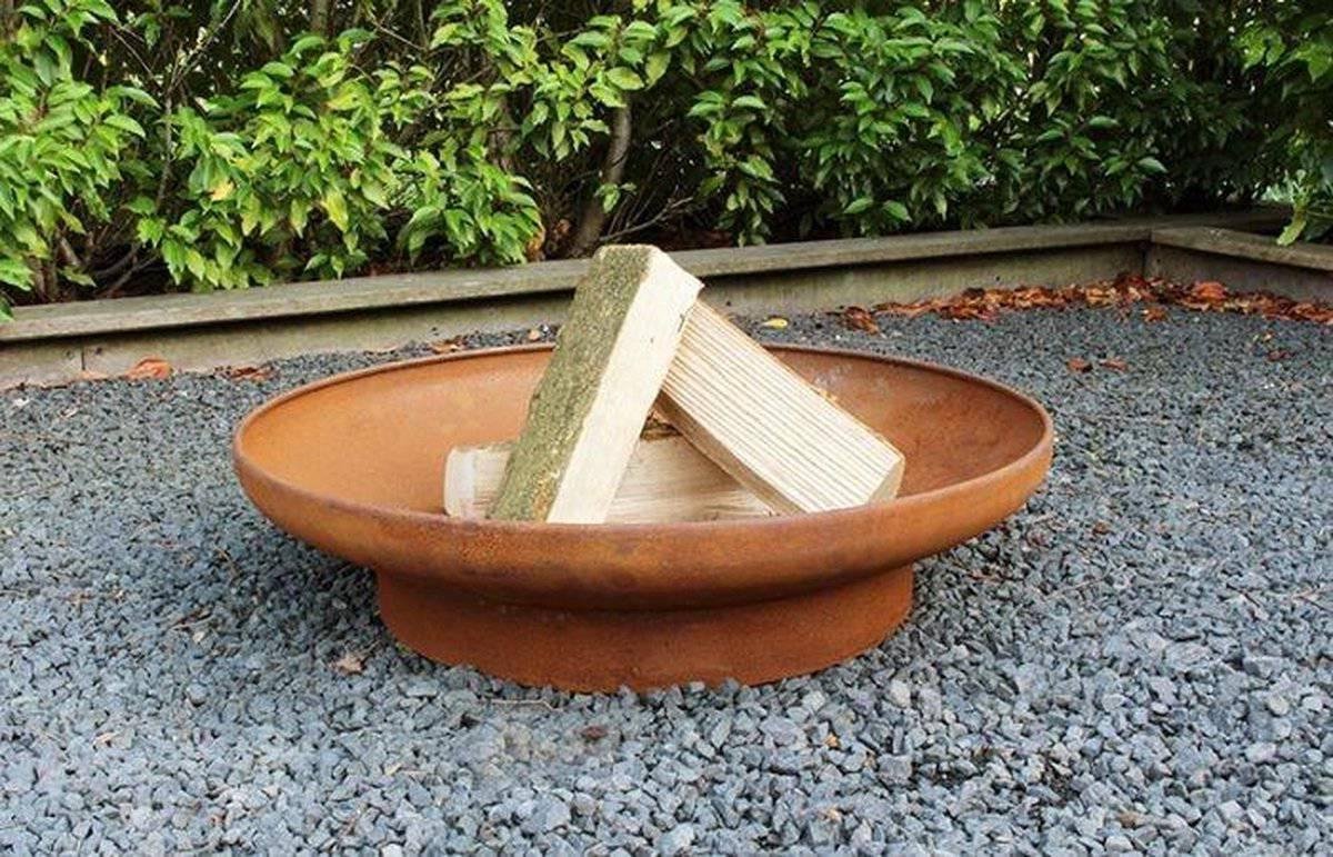 2L Home & Garden Vuurschaal Classic Ø 60 (Roest) - Bruin