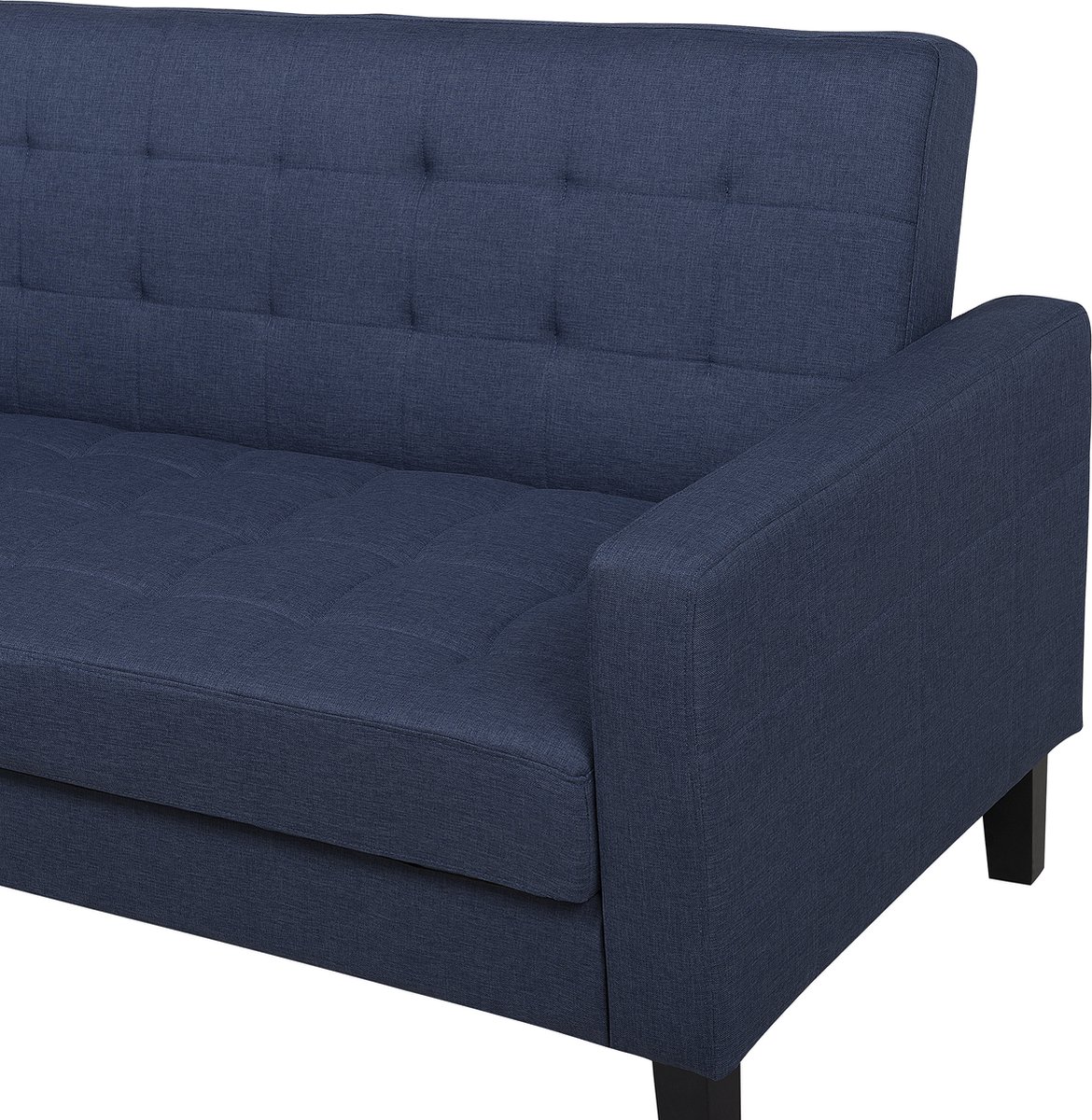Beliani Vehkoo Slaapbank Polyester 200x108x86 - Blauw