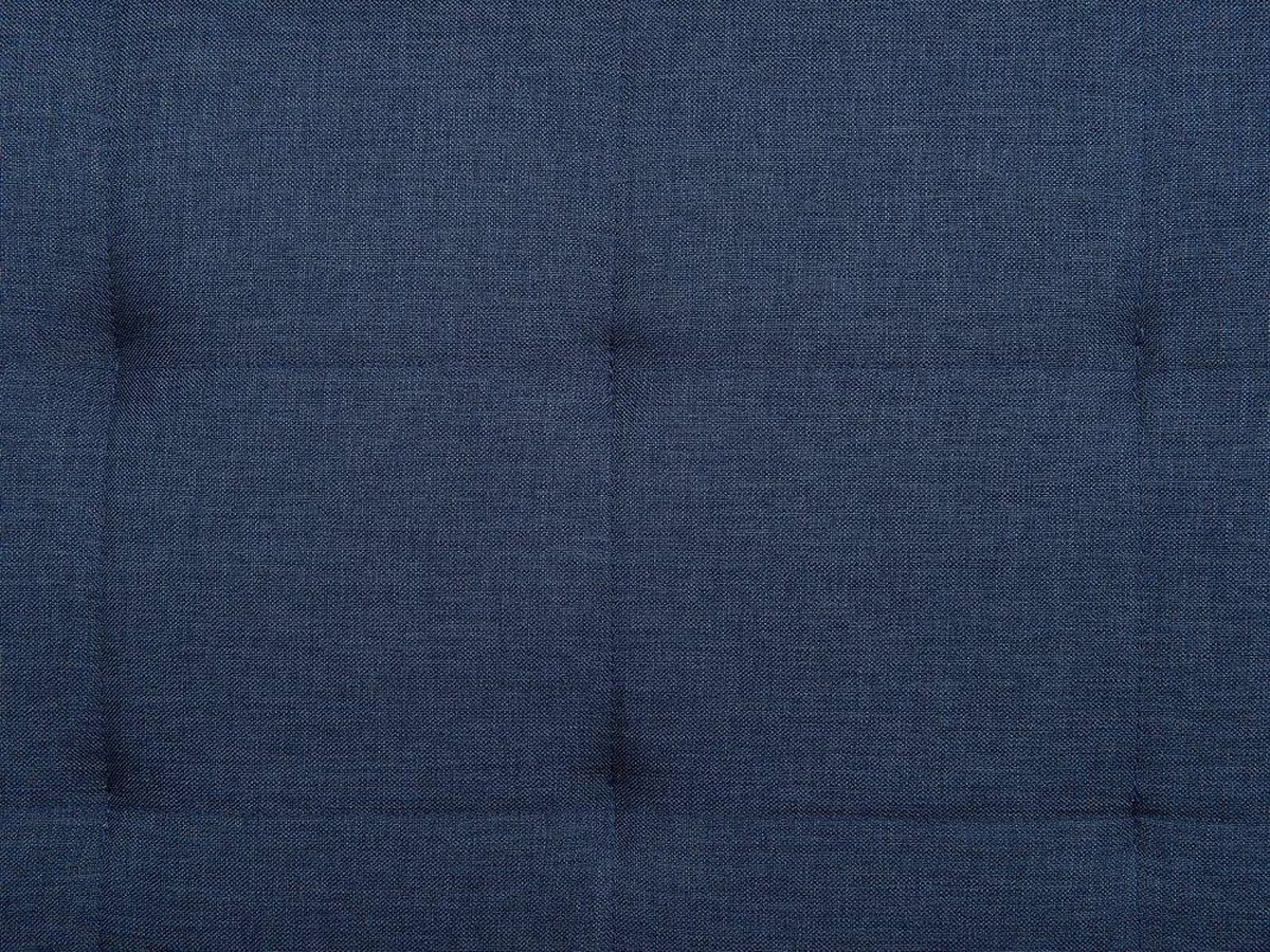 Beliani Vehkoo Slaapbank Polyester 200x108x86 - Blauw