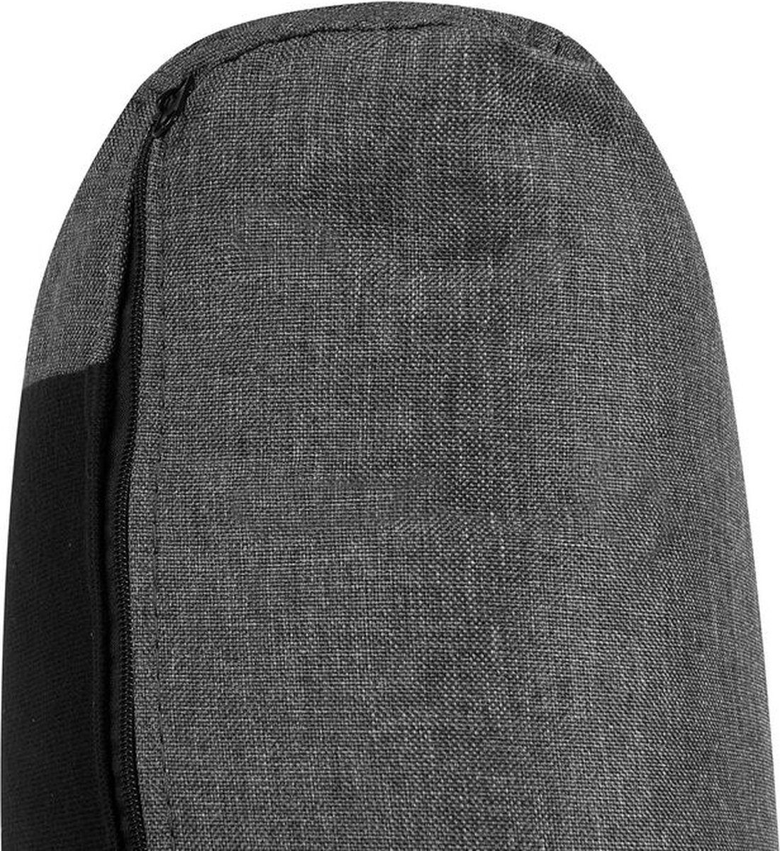 Beliani Flakk Slaapbank Licht Houtkleur Polyester 232x147x90 - Grijs