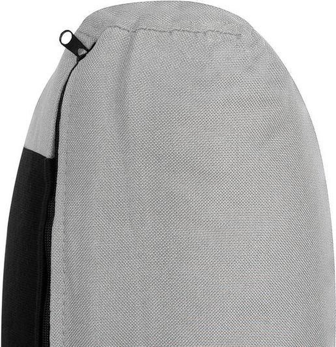 Beliani Flakk Slaapbank Licht Houtkleur Polyester 232x147x90 - Grijs