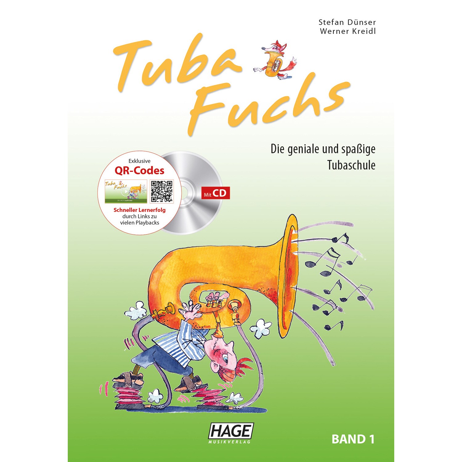 Hage MusikVerlag EH 3818 Tuba Fuchs Band 1 lesboek (Duitstalig)