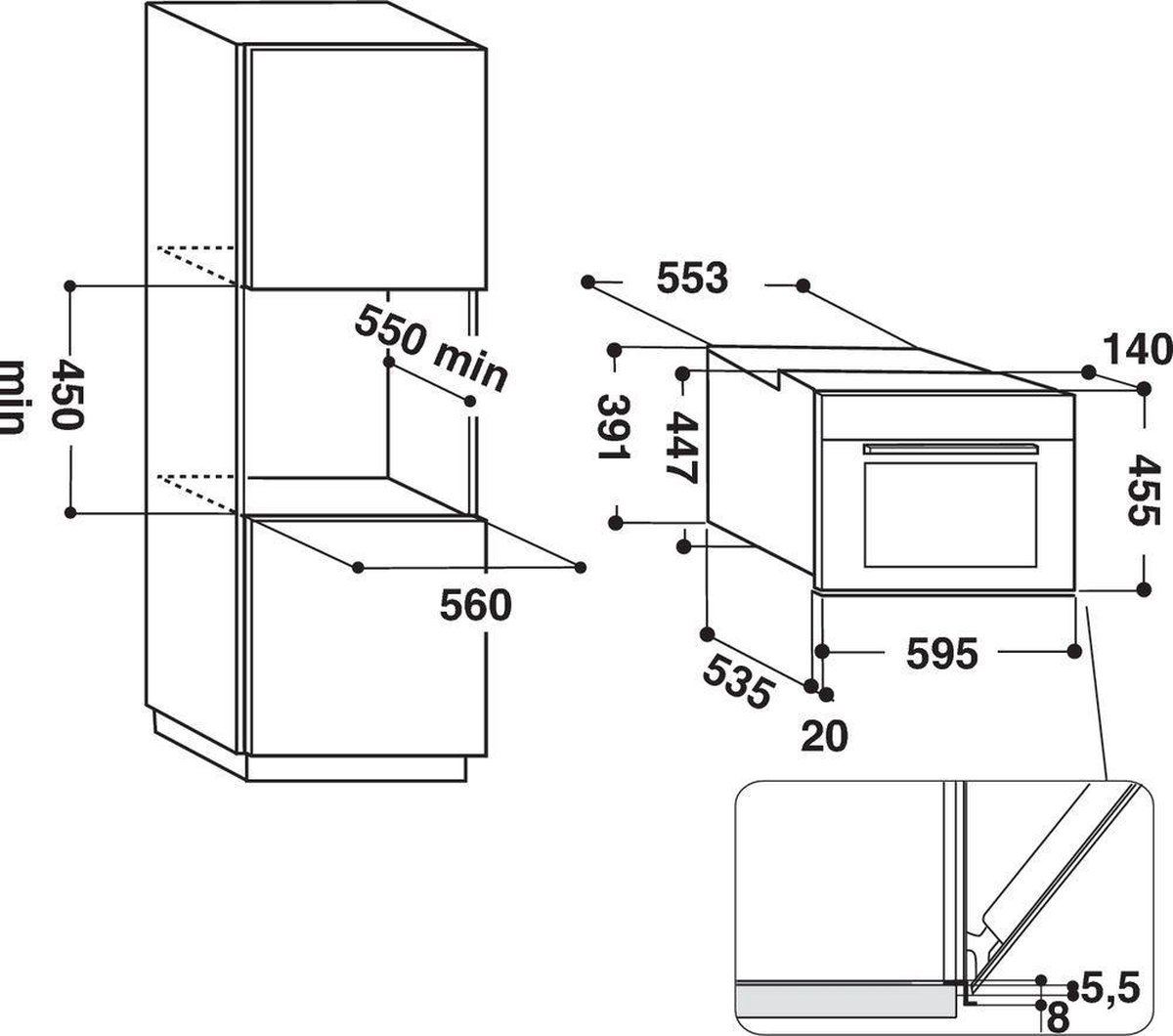 Whirlpool AMW 9605/IX - Silver