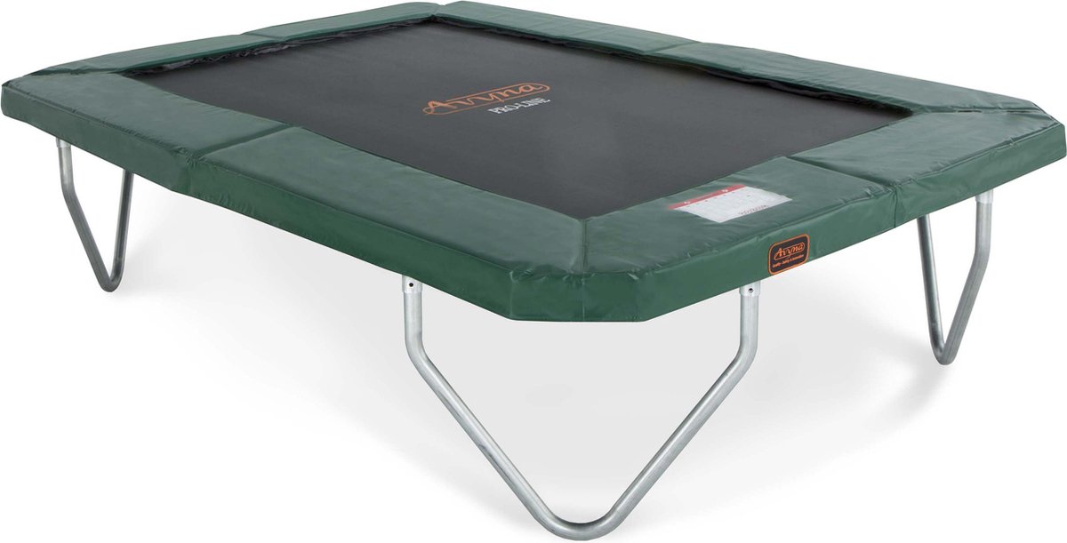 Avyna Pro-line 238 Trampoline Rechthoekig 380 X 255 Cm - Groen