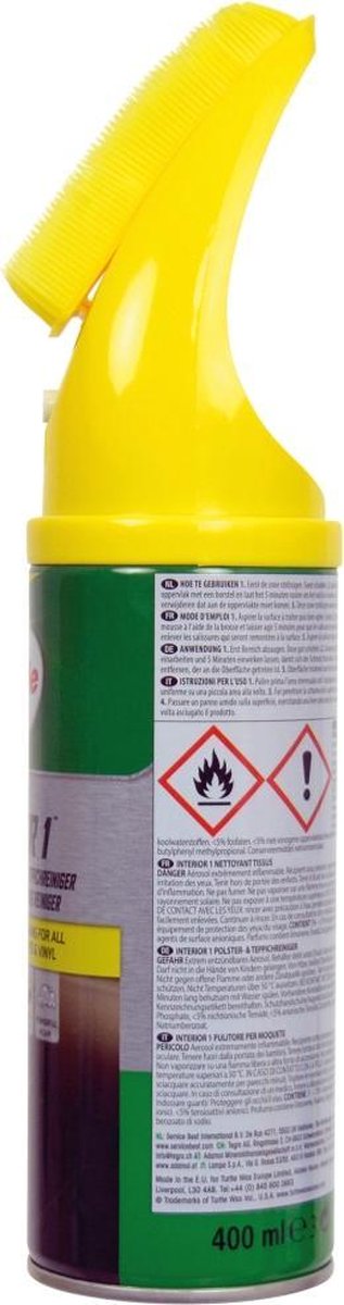 Turtle Wax 52868 Gl Interior 1 Bekledingsreiniger 400ml