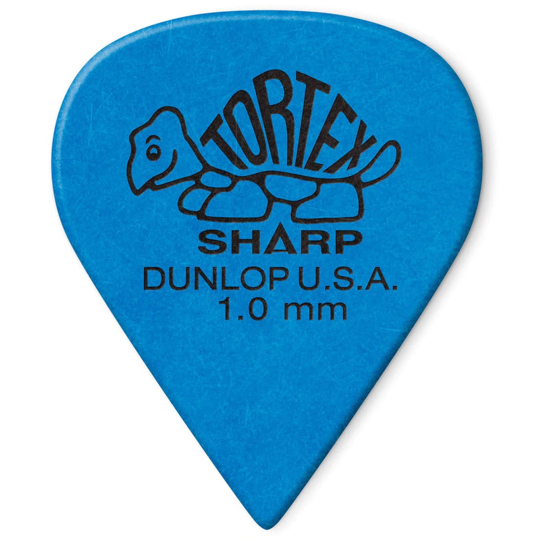 Dunlop 412P100 Tortex Sharp Pick 1.0 mm plectrumset (12 stuks)