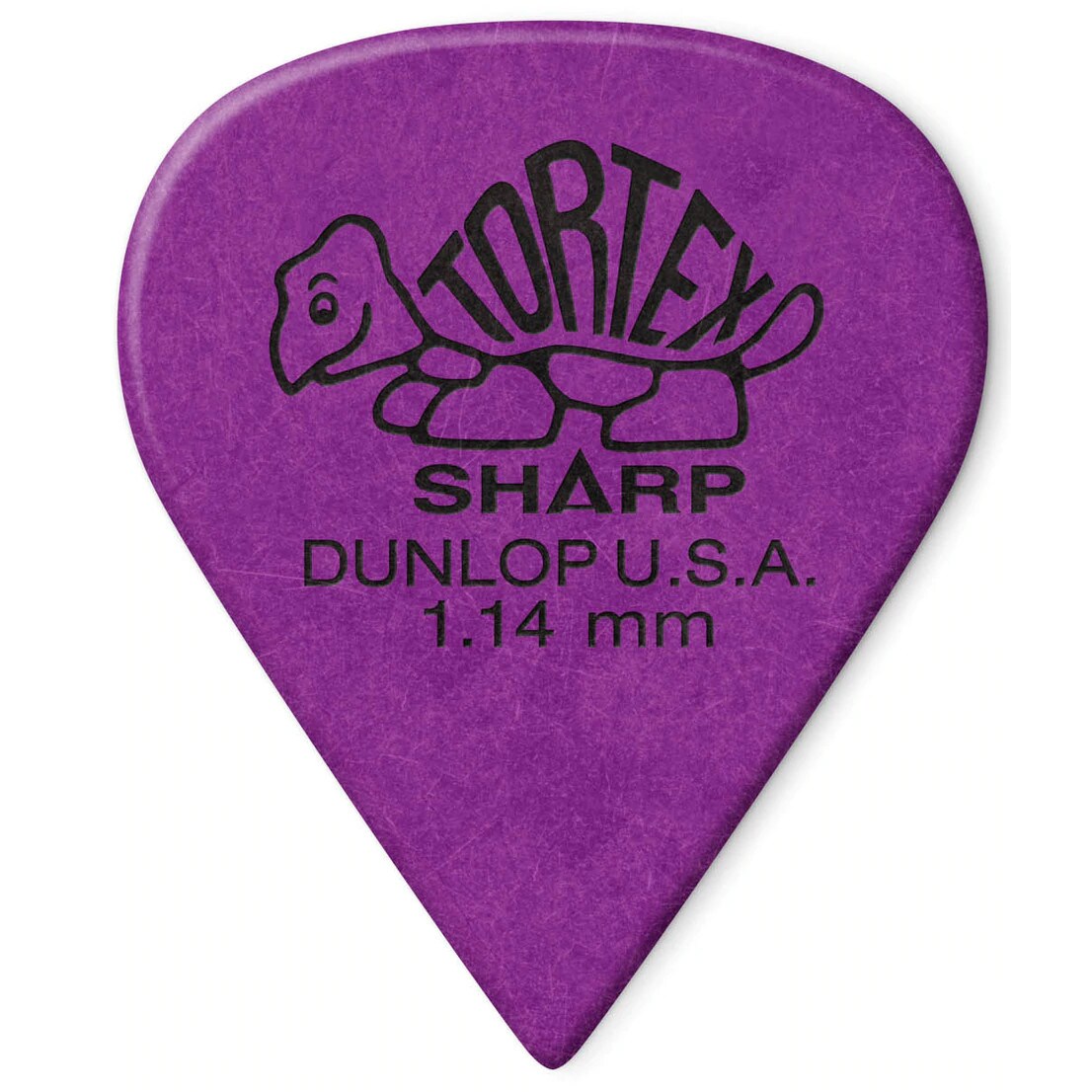 Dunlop 412P114 Tortex Sharp Pick 1.14 mm plectrumset (12 stuks)