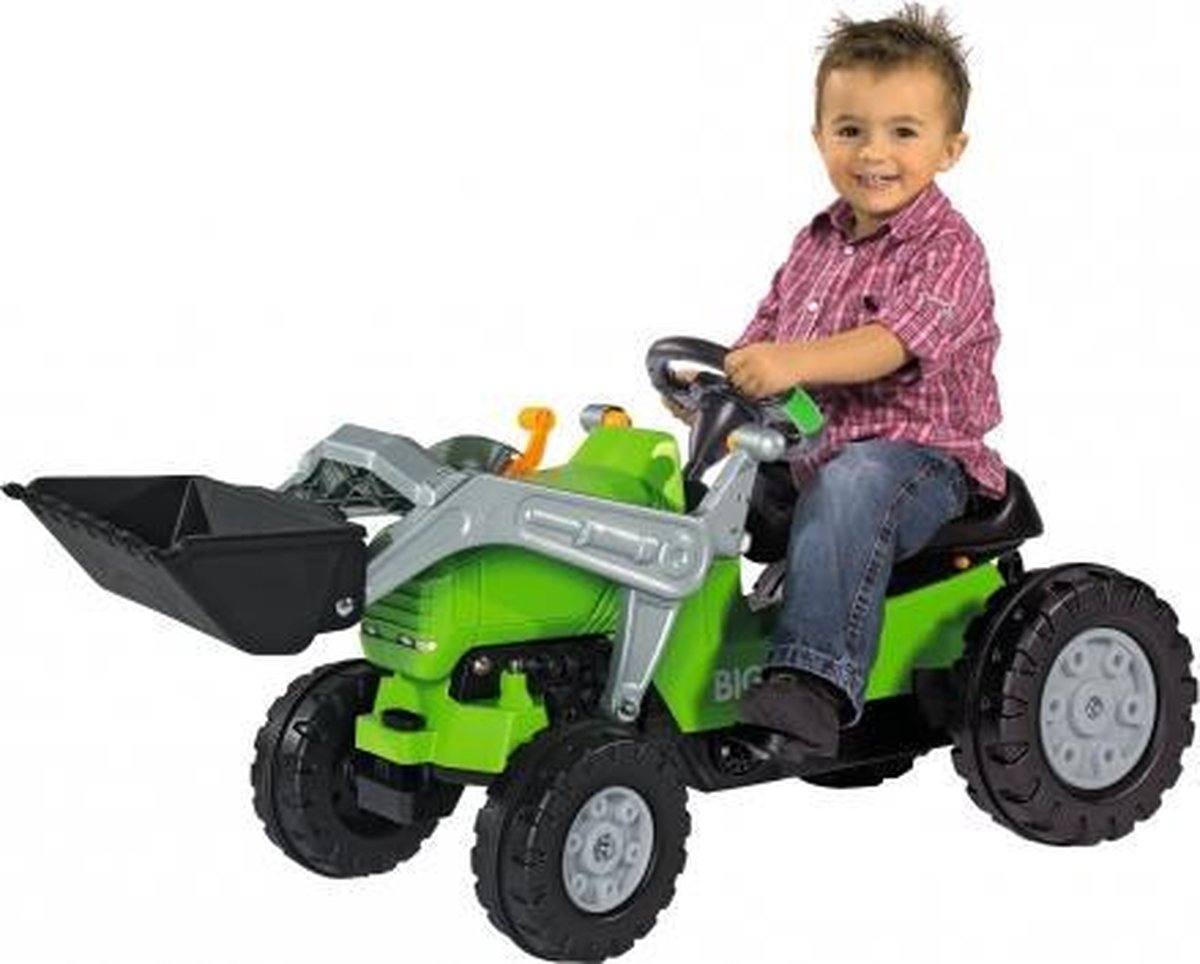 Big Tractor Stuur Met Geluid - Zwart