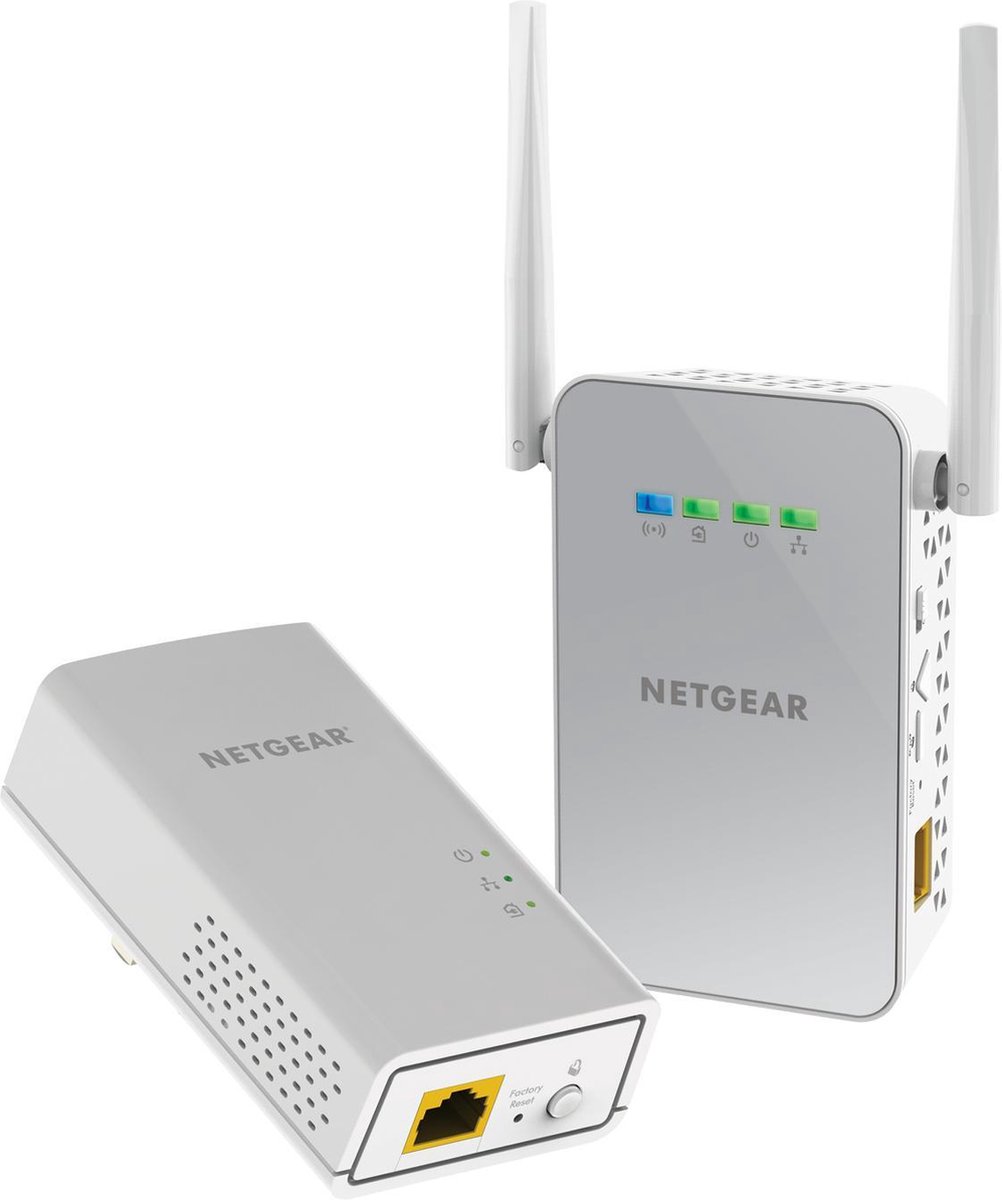 Netgear PLW1000 WiFi 1000 Mbps 2 adapters