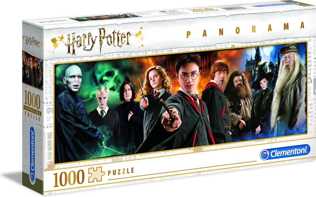 Clementoni legpuzzel Harry Potter 40 x 21 cm karton