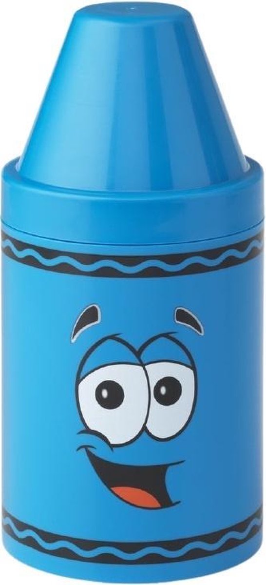 Crayola opbergbox Krijtvorm Small 20 cm polypropyleen - Blauw