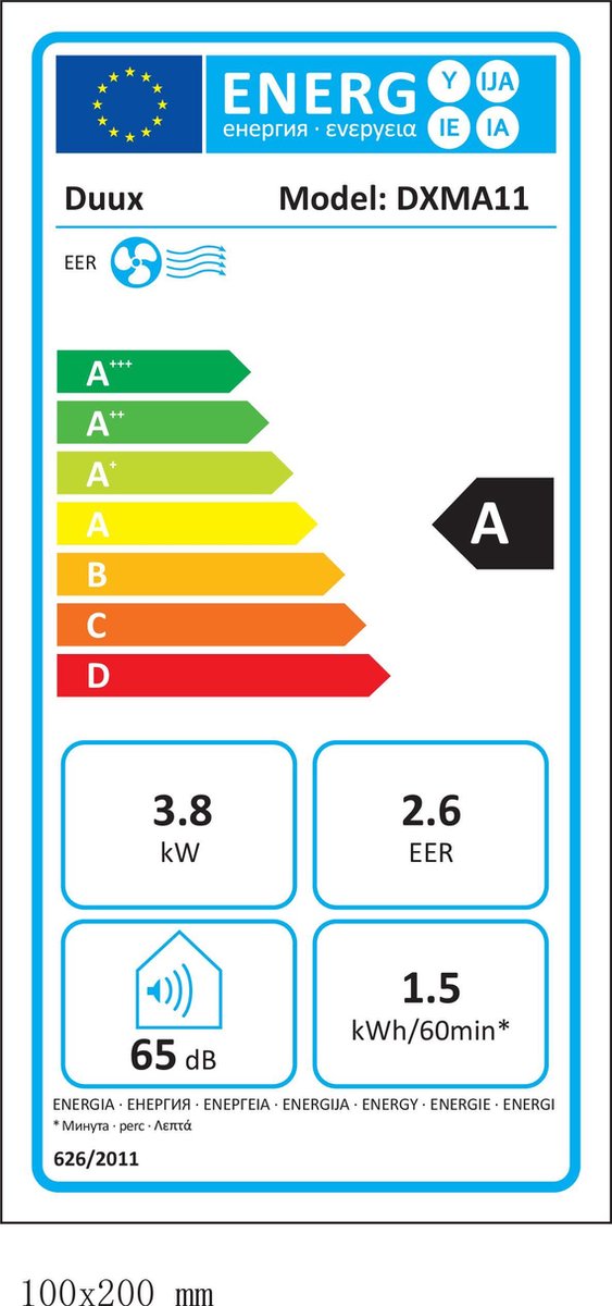 Duux North Smart 14K BTU/h - Wit