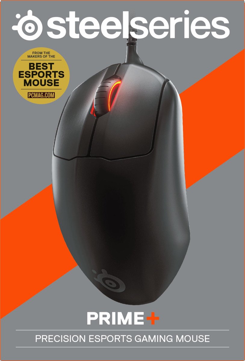 Steelseries Prime+ Gaming Muis - Zwart
