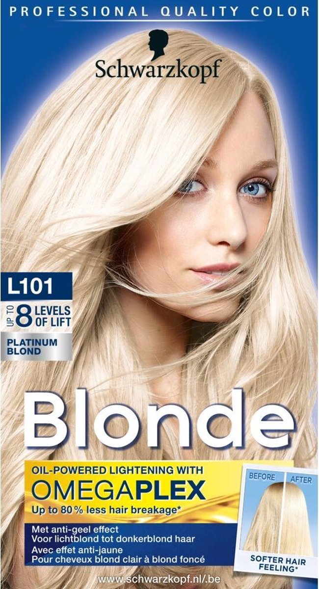 Schwarzkopf Blonde L101 Intensive Platinum Blond Voordeelverpakking 3x1st