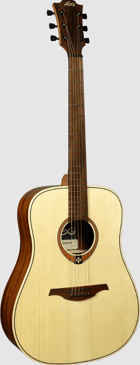 LAG Guitars Tramontane 70 T70D Natural akoestische westerngitaar