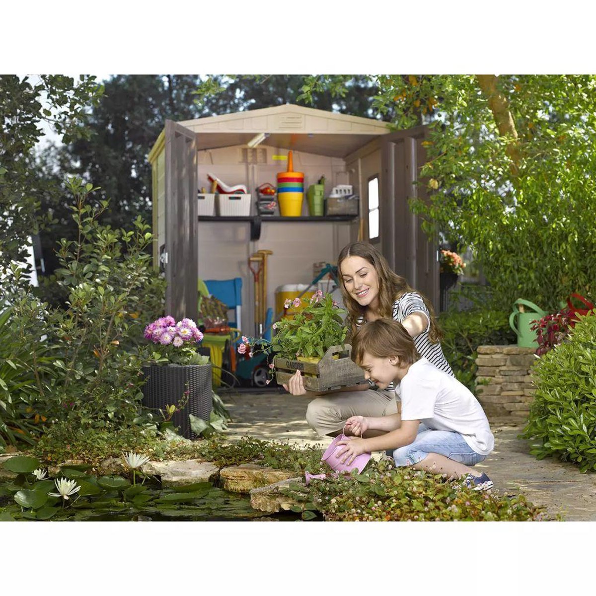 Keter Factor 66 Tuinhuis - Beige