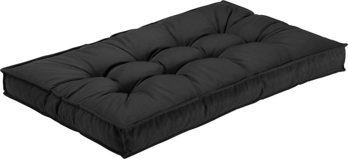 Summerset Boulevard Pallet Zitkussen 80 x 120 cm - Zwart