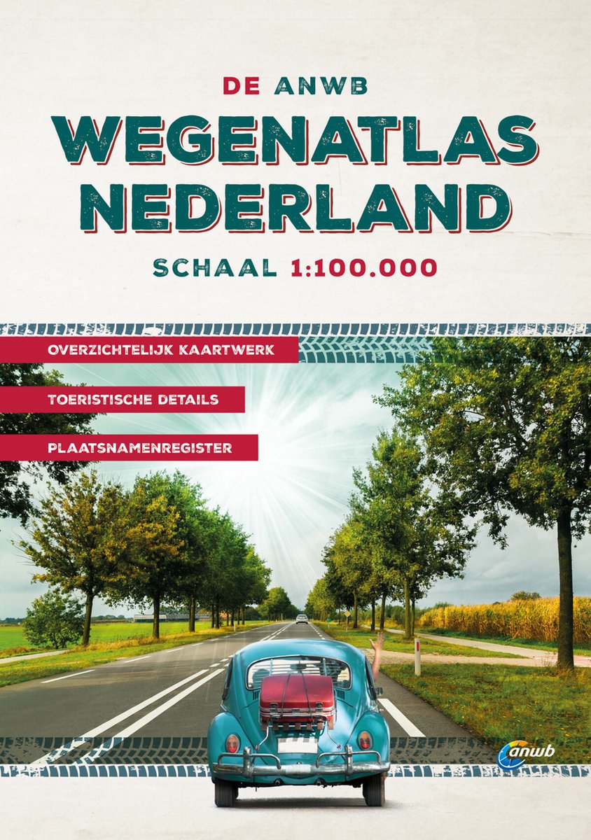 Anwb De Wegenatlas Nederland 1:100.000