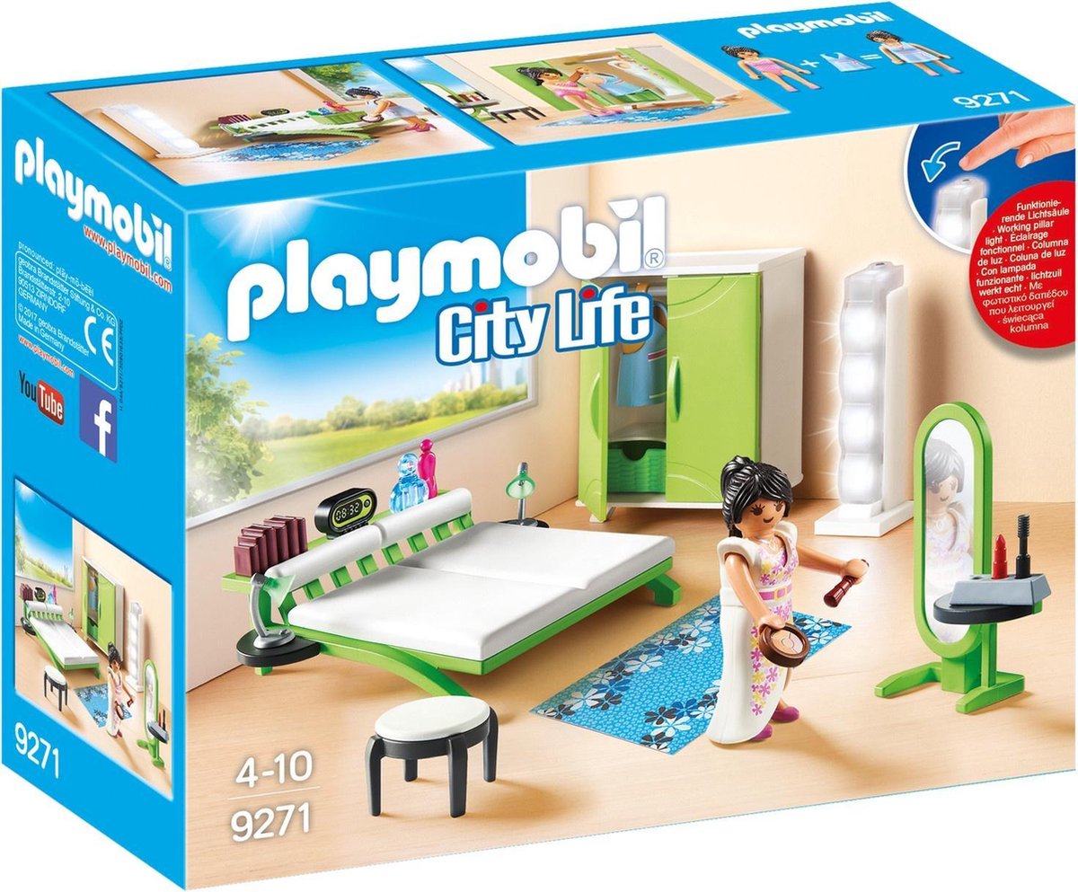 Playmobil City Life: Slaapkamer met make up tafel (9271)