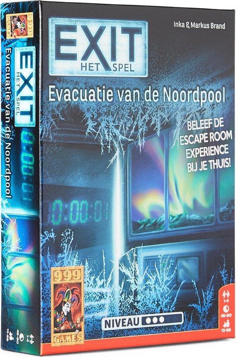 999Games breinbreker EXIT Evacuatie van de Noordpool