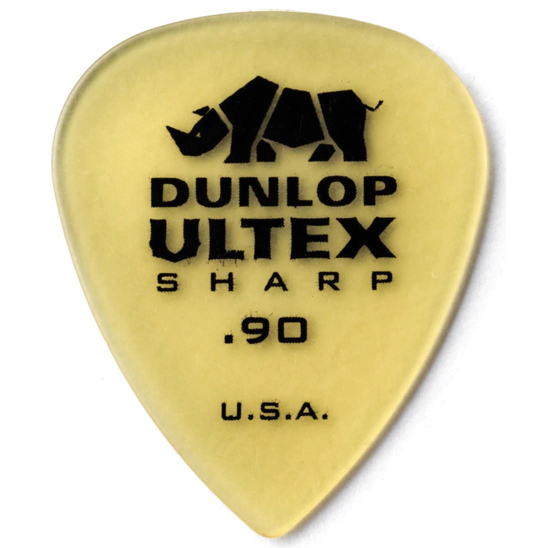 Dunlop 433P090 Ultex Sharp Pick 0.90 mm plectrumset (6 stuks)