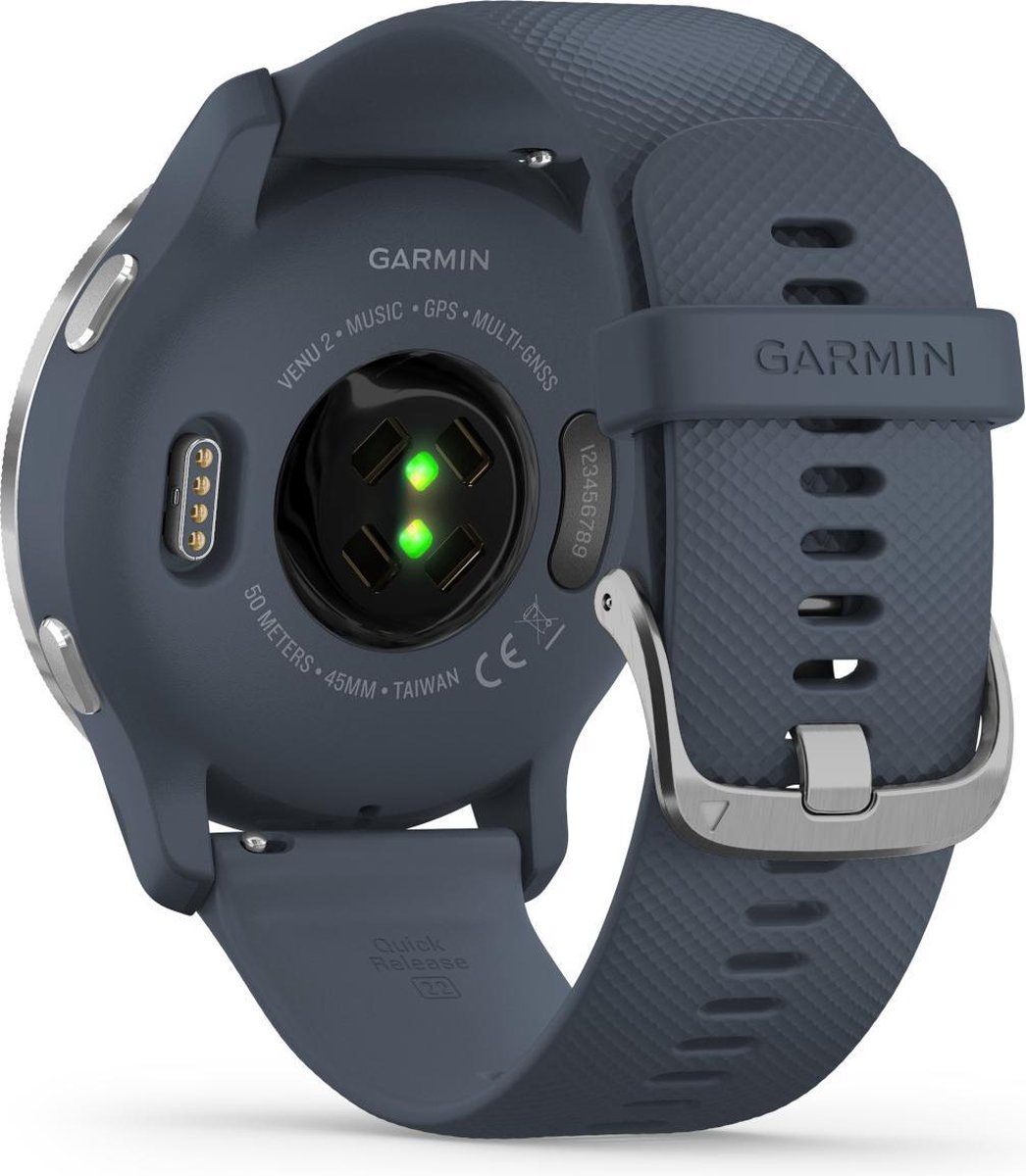 Garmin Venu 2 Zilver/ - Blauw