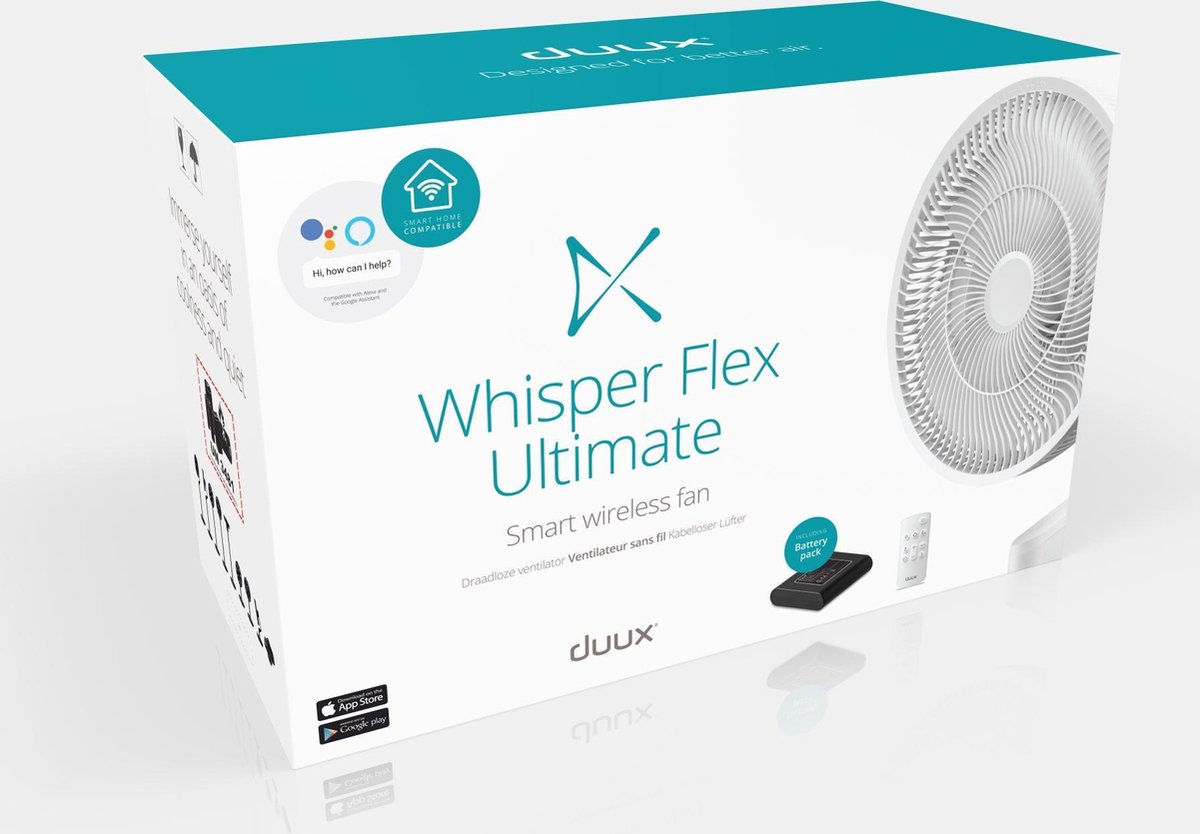 Duux Whisper Flex Ultimate Smart - Wit