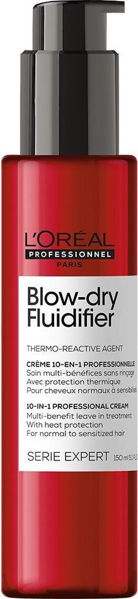 L'Oreal Paris Blow-Dry Fluidifier Shape Memory Cream Haarcreme 150ml