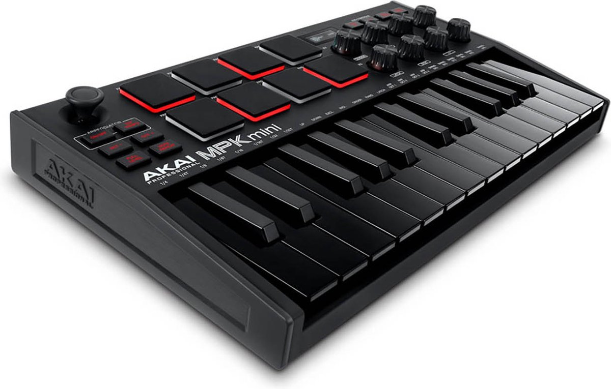 AKAI Professional MPK Mini MK3 Black USB/MIDI keyboard