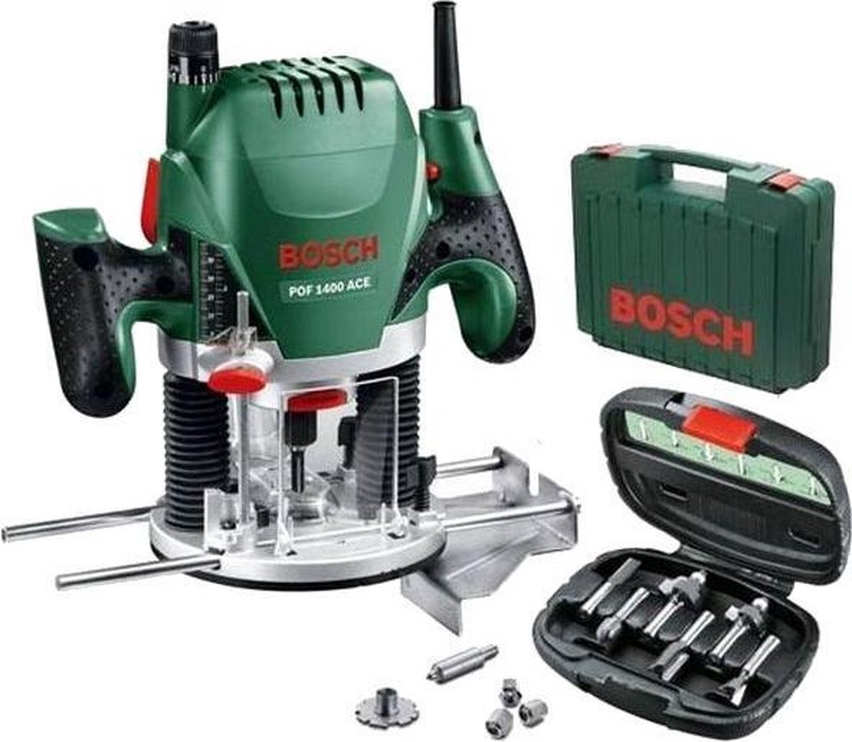 Bosch POF1400ACE + 6-delige frezenset