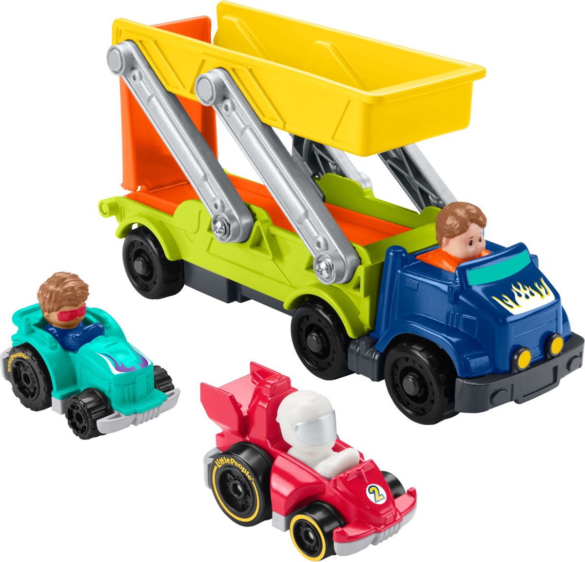 Mattel Fisher Price Little People Ramp 'n Go Carrier Gift Set