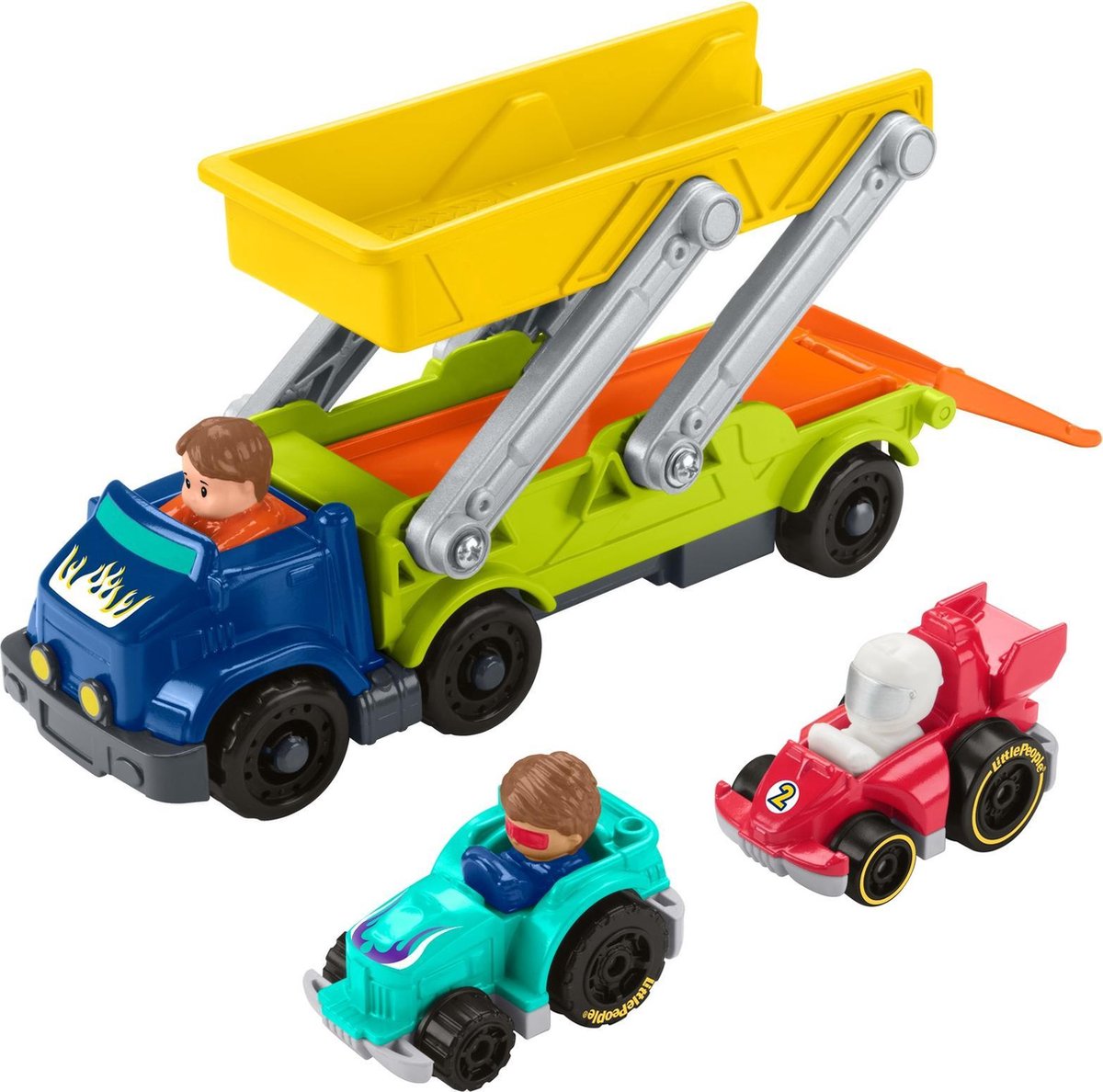 Mattel Fisher Price Little People Ramp 'n Go Carrier Gift Set
