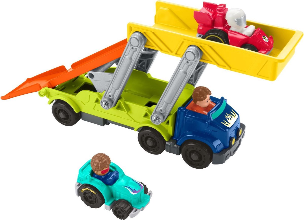 Mattel Fisher Price Little People Ramp 'n Go Carrier Gift Set