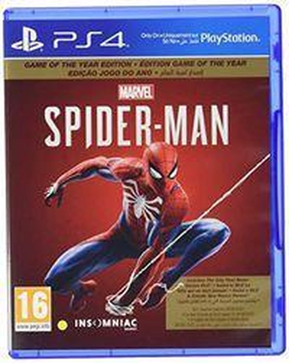 Sony Spider-Man Game of the Year Edition
