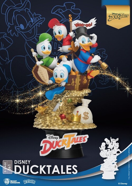 Beast Kingdom Disney Duck Tales Family PVC Diorama