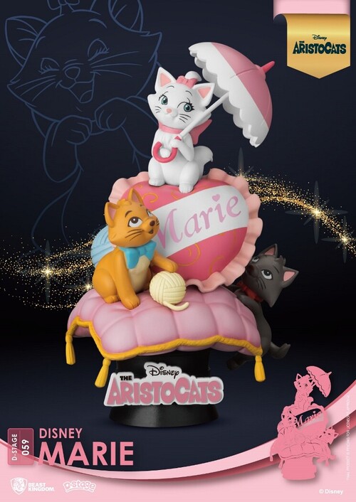 Beast Kingdom Disney The Aristocats - Marie PVC Diorama