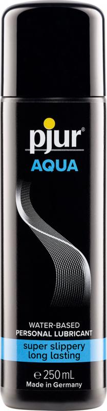 Pjur Aqua Glijmiddel Op Waterbasis - 250 ml - Zwart