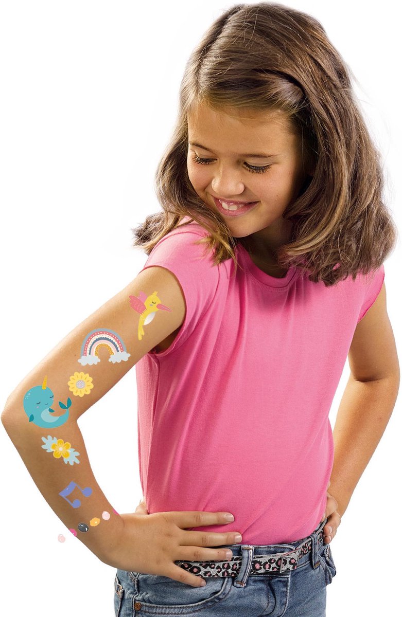 Ses kindertattoos metallic Sprookjes junior 40 stuks