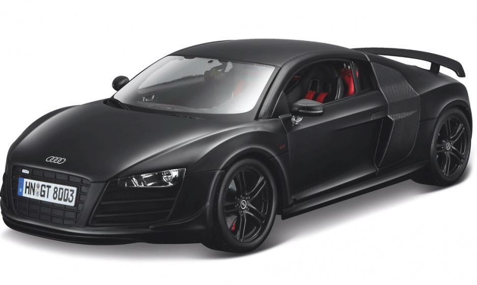 Maisto auto Audi R8 GT 25 cm - Zwart