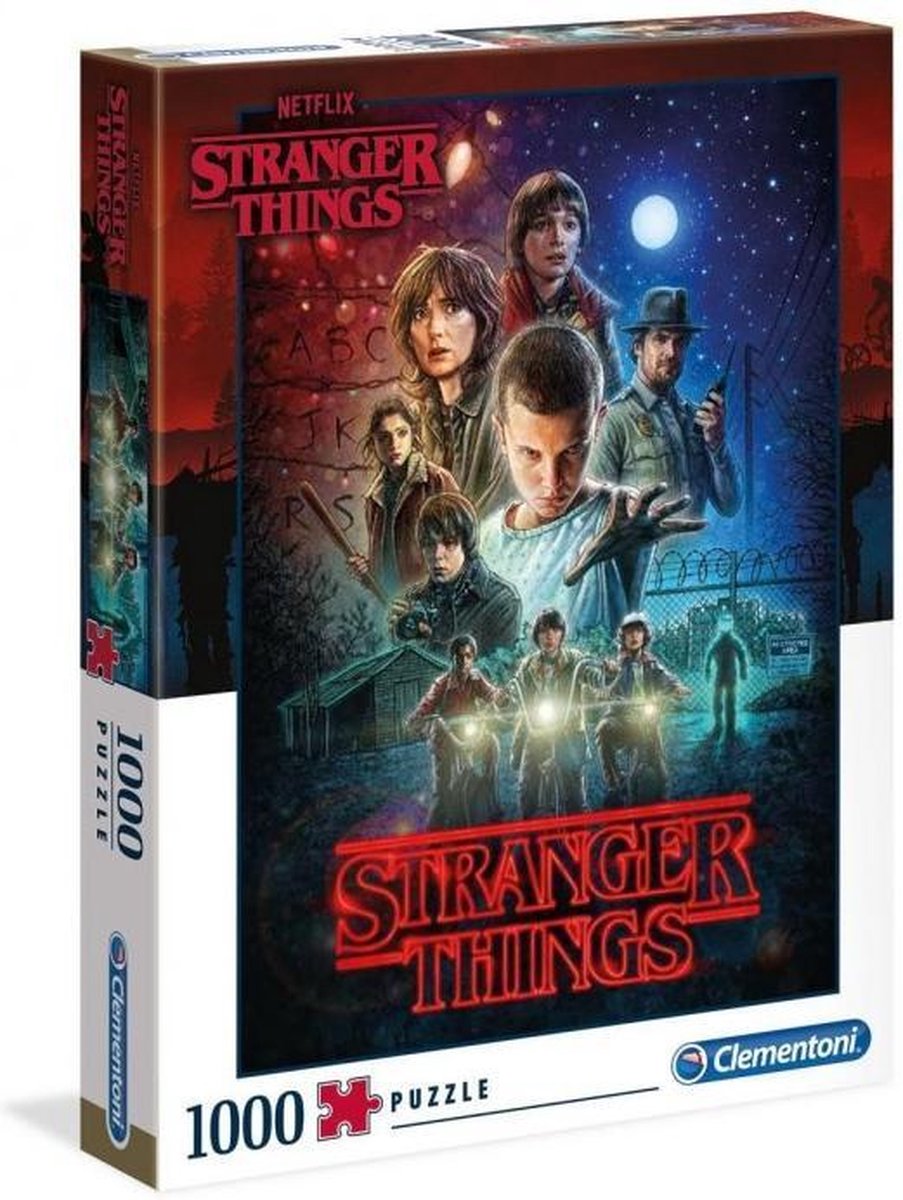 Clementoni Netflix Stranger Things puzzel 1000 stukjes