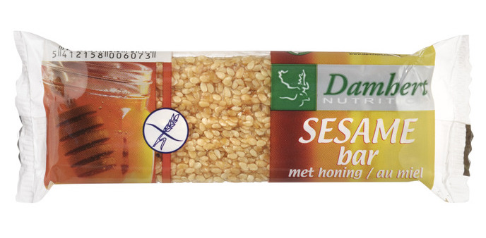 Damhert Sesambar glutenvrij 50 gram