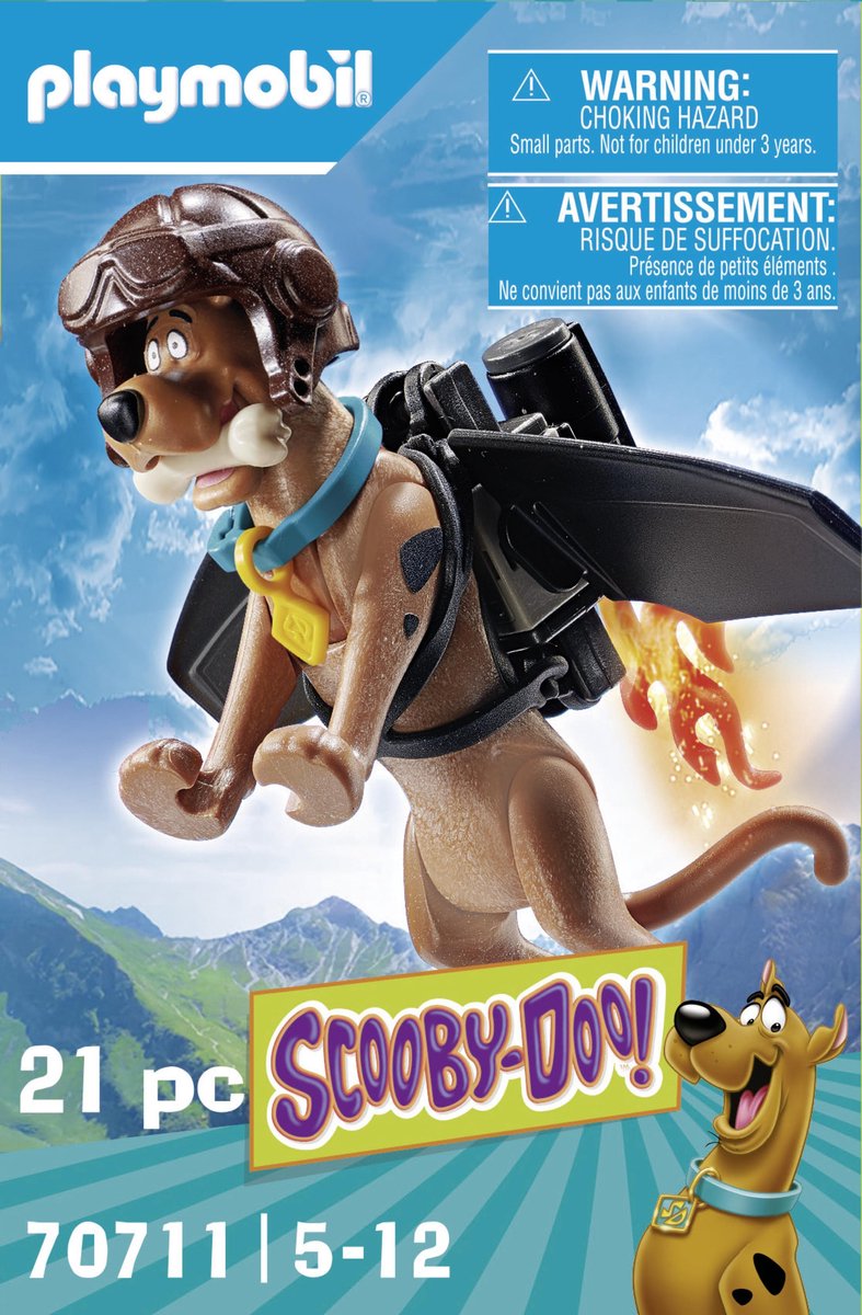 Playmobil Scooby Doo Verzamelfiguur piloot (70711)