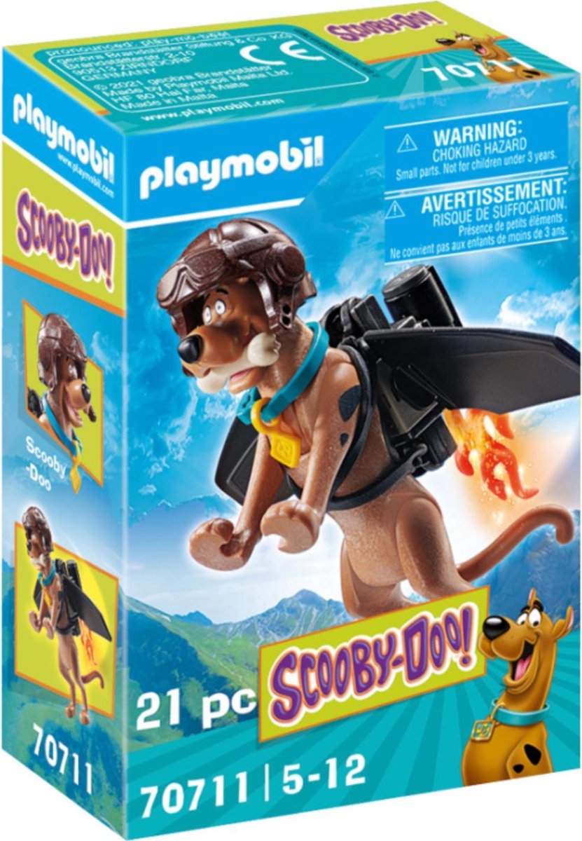 Playmobil Scooby Doo Verzamelfiguur piloot (70711)
